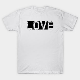 Love Black T-Shirt
